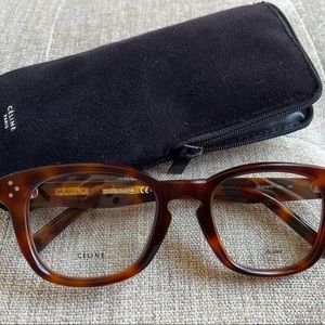 CÉLINE Two-Tone 50mm Wayfarer Optical Frame